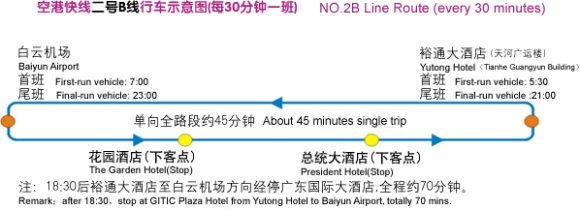 Guangzhou Airport Express Coach Line 2B